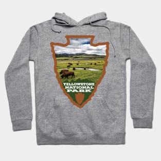 Yellowstone National Park arrowhead Hoodie